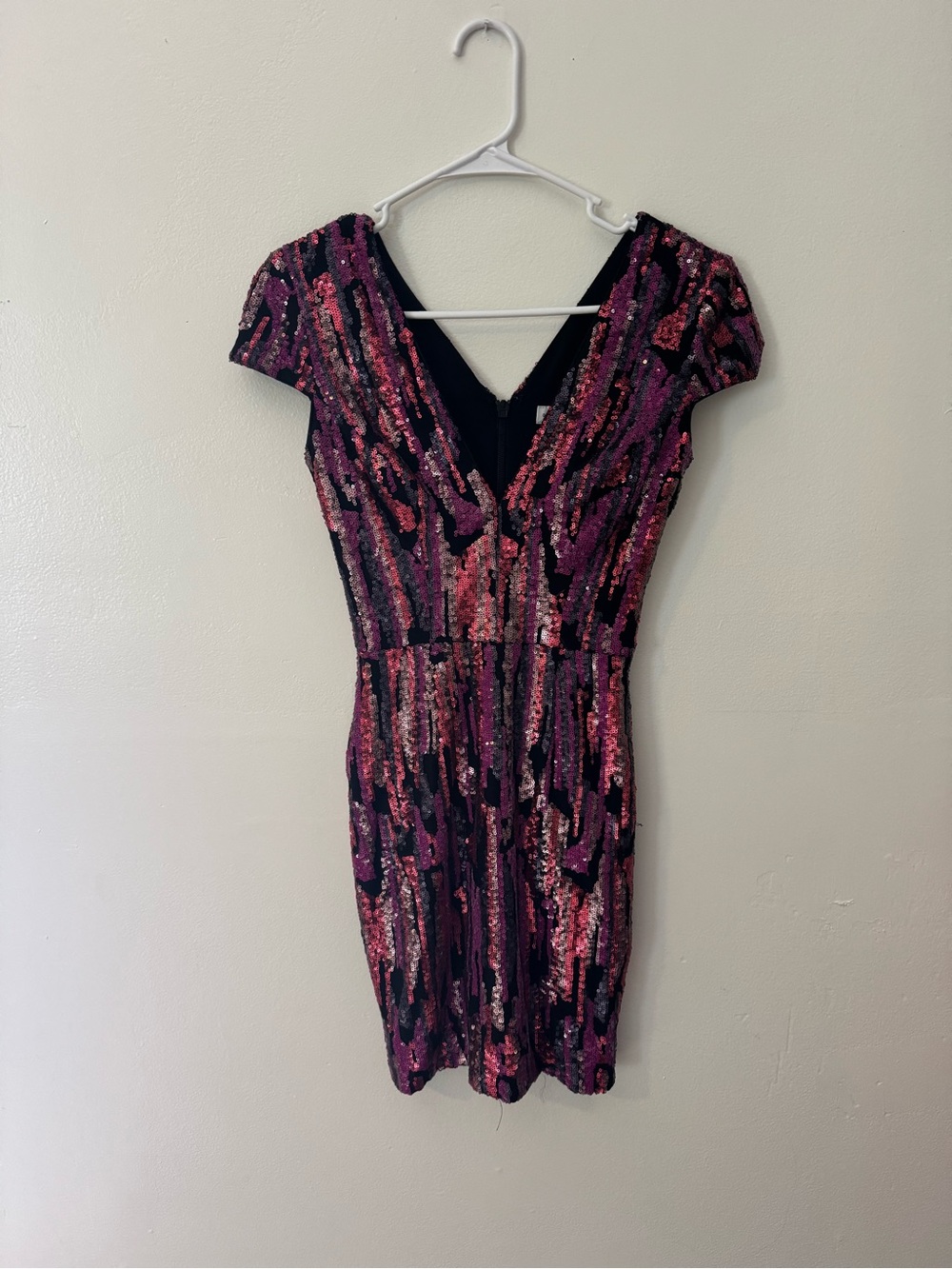 Dress the Population Zoe Sequin Body Con Dress XXS